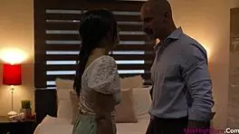 Violet Starr Rides Cock In Family Favors Scene With Cumshot