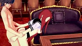 Hey, check out Kushina riding in that Naruto hentai scene! 😍