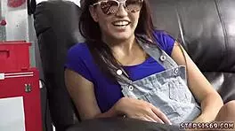 teen mouth fuck sucking stepbros banana with petite 18+ teen