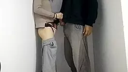 Petite Latina Housewife Spanked and Fucked Standing Until Climax