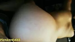 She loves the spanks on her big ass.