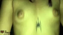 fucking my stepsister's bitch while she's lying down, part 2 😈