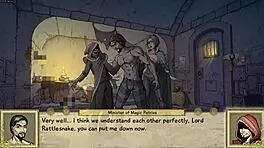 Watch the sad crab and innocent witches in this anime hentai with big tits and ass