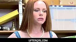 Ella Hughes Caught Shoplifting, Fucks Burglar To Escape Police