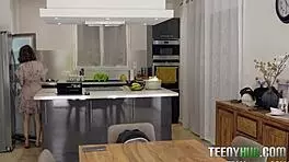 Feel the emotional connection as little Arden gets hardcore with Tommy Tate.