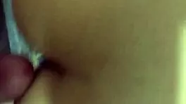 My 18-year-old girlfriend provokes me, so I fuck her doggy style hard.