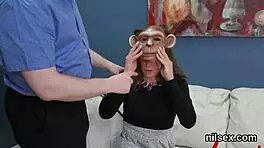 Wacky teen is admitted to the anal hole nuthouse for some uninhibited therapy sessions involving assfucking and ass to mouth