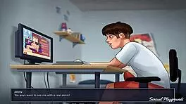 My Stepsister's Passion For Big Dildos In Summertime Saga