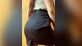 latina girl asks, 'will this homemade video of my tight pussy improve my grade with the teacher?'