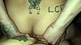 Petite Canadian Bent Over in Anal Reverse Cowgirl and Doggy