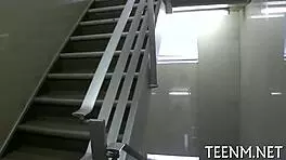 I swaped for a rough blowjob from cute colombian teen cali hayes