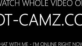 Super hot teen masturbates on webcam