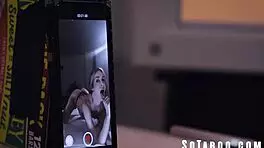 desperate teen spitroasted by businessman and stepson