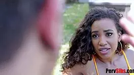 Demi Sutra Agrees To Intense Interracial Fucking With White Cock