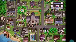 Wow, the neighbor's big tits look amazing in summertime saga!