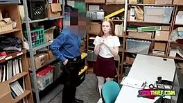 I-I accidentally ripped her clothes during the strip search in my office