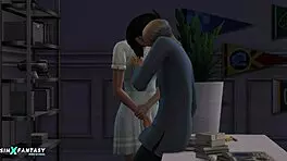 bad studies with siobhan fyres in the sims 4 porn cartoon