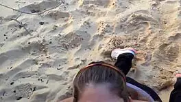 Feeling The Passion With This Beautiful Teen In Blowjob Scene