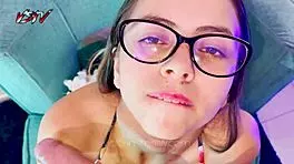 Measuring my stepbrother's huge cock