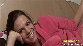 teen humiliates small cock on webcam with jerk off instructions