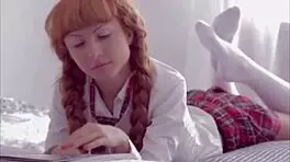 Young couple engages in intense sexual encounter.