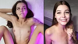 better than ai - perfect gamer girlfriend acts as submissive cumdumpster in rough sex