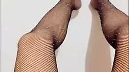 Sexy Slender Legs of DepravedMinx in Wild Public Riding Action