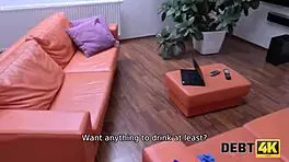 Student Girl Can't Pay Rent But Offers Perfect Body For Intense Blowjob And Sex