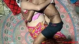 Desi Indian Wife Drills Hard with Husband on Webcam!