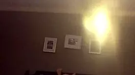 this amateur teen brunette got a deep creampie while pregnant