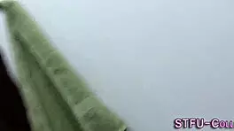 Real amateur teen 18+ rides cock at wild college party. Coed gets down hard.