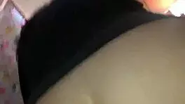 latina riding boyfriend's big black cock wet and hard