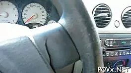 Teen slut feels intense pleasure in hardcore pov fucking