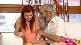 Daddy4k teen has unexpected experience with older gentleman