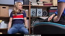 Mall Officer Arrests Suspect For Strip Search And Punishment!