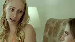 Wow! Blonde Teen Step Sisters Get Wild in Bed!