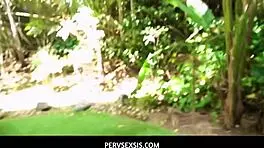 क्यूट करली बेब हार्ले हेज स्टीपब्रो की हेल्प करती है, उसका बोनर राइड करती है और टाइट पस्सी पर कम लेती है।