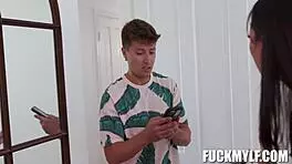 lily lane gives blowjob to jay romero's big cock!