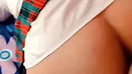 fucking horny student who finds me masturbating and helps with her tight pussy