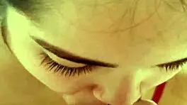 hey, check out white moon, that cute teen 18+ slut, deepthroating in front of the jacuzzi