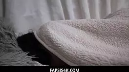 hot stepsister fucks stepbrother while girlfriend watches