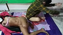 Indian girlfriend and friend get dirty with mature wife again 🔥