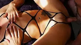 gorgeous belindaselin passionately fucks with her husband on the belly