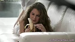 glam beauty gets screwed right after sucking that cock