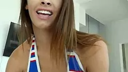 Charity Crawford Interacts with Her Step Brother in an Intriguing Family Scenario.