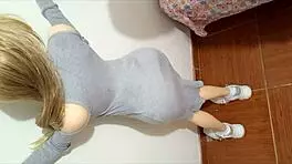 Horny brazilian teen gets fucked by her big dick uncle and cums hard 😈