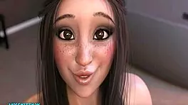 Intriguing amateur teen with huge ass explores intense physical challenges in hardcore scene.