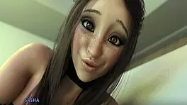 Intriguing amateur teen with huge ass explores intense physical challenges in hardcore scene.