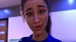 Intriguing amateur teen with huge ass explores intense physical challenges in hardcore scene.