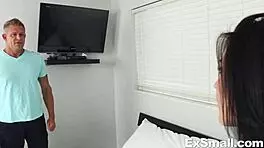 Jenna Reid sucks cock before getting drilled hard and rough in petite 18+ action